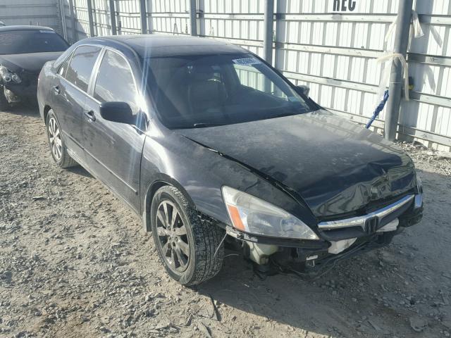 1HGCM66556A030879 - 2006 HONDA ACCORD EX BLACK photo 1