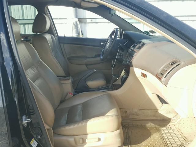 1HGCM66556A030879 - 2006 HONDA ACCORD EX BLACK photo 5