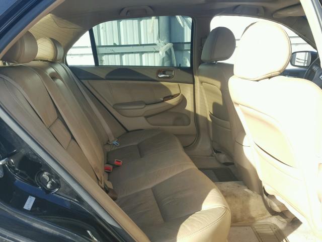 1HGCM66556A030879 - 2006 HONDA ACCORD EX BLACK photo 6