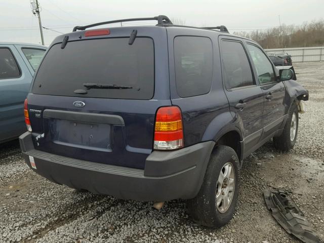 1FMYU931X3KC97816 - 2003 FORD ESCAPE XLT BLUE photo 4