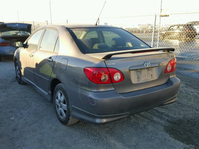 1NXBR32E97Z932804 - 2007 TOYOTA COROLLA CE GRAY photo 3