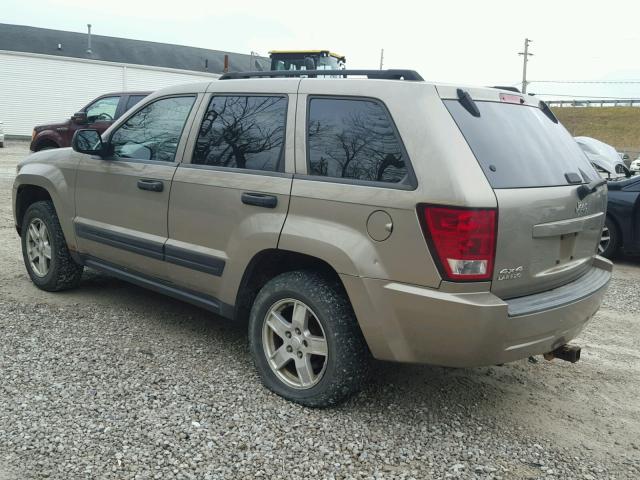 1J4GR48K76C241332 - 2006 JEEP GRAND CHER BEIGE photo 3