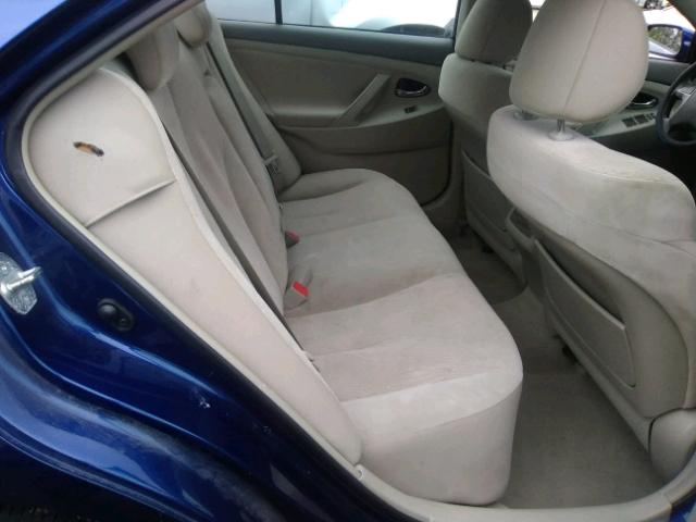 4T1BF3EK9BU685318 - 2011 TOYOTA CAMRY BASE BLUE photo 6