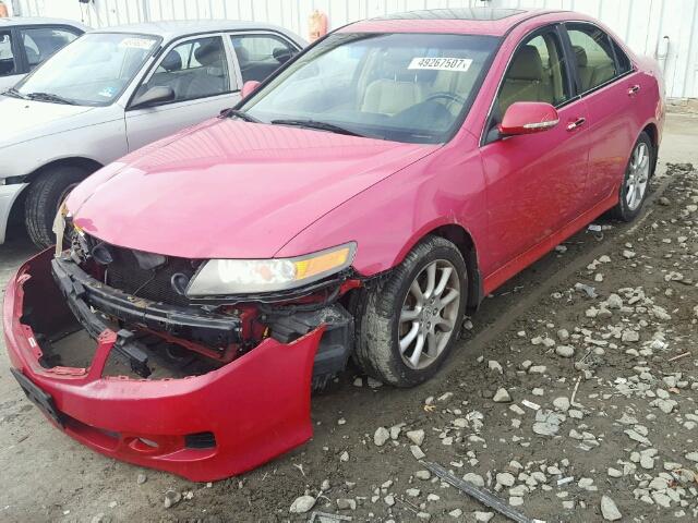 JH4CL96846C009036 - 2006 ACURA TSX RED photo 2