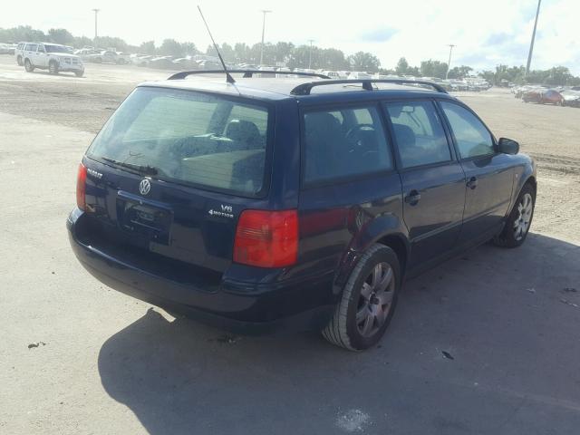 WVWLH63B01E005953 - 2001 VOLKSWAGEN PASSAT GLX 蓝色 照片 4