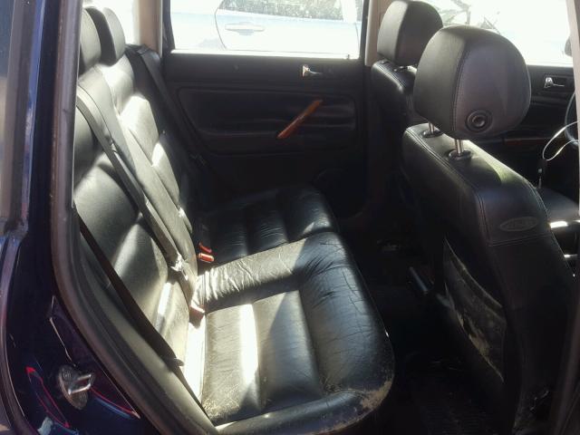 WVWLH63B01E005953 - 2001 VOLKSWAGEN PASSAT GLX 蓝色 照片 6
