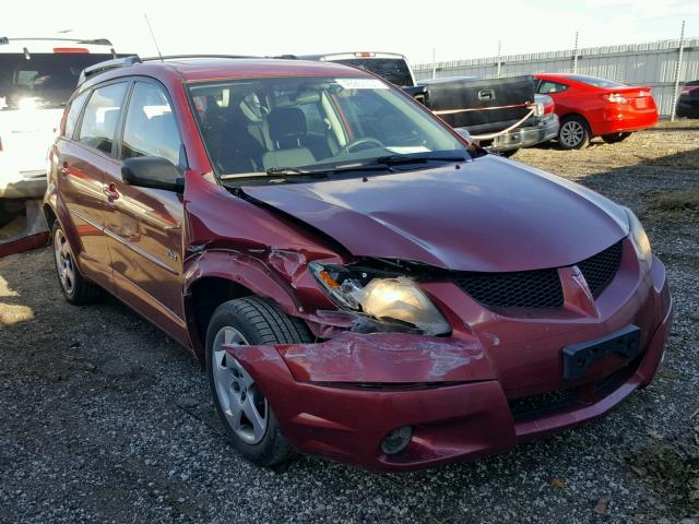 5Y2SL62834Z464116 - 2004 PONTIAC VIBE BURGUNDY photo 1