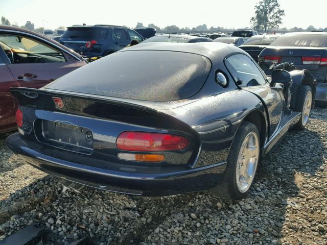 1B3ER69E51V702916 - 2001 DODGE VIPER GTS BLUE photo 4