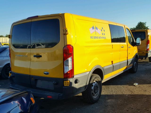 1FTBW2ZM7GKA18499 - 2016 FORD TRANSIT T- YELLOW photo 4