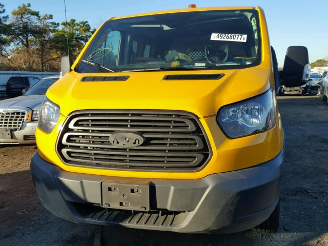 1FTBW2ZM7GKA18499 - 2016 FORD TRANSIT T- YELLOW photo 9