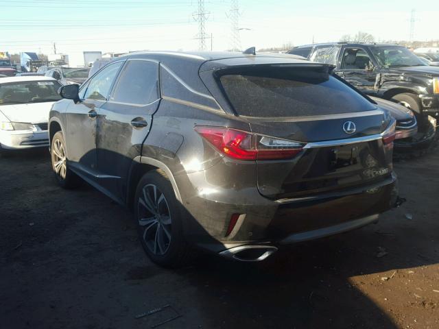 2T2BZMCA7HC099178 - 2017 LEXUS RX 350 BLACK photo 3