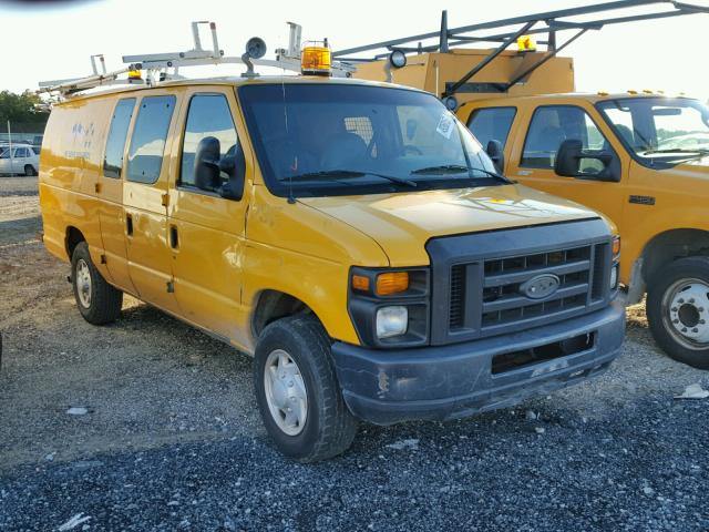 1FTSS34L58DA25649 - 2008 FORD ECONOLINE YELLOW photo 1