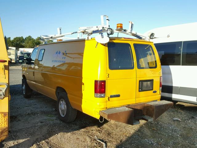 1FTSS34L58DA25649 - 2008 FORD ECONOLINE YELLOW photo 3