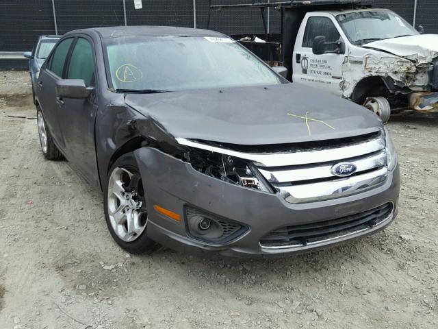 3FAHP0HA4BR216888 - 2011 FORD FUSION SE GRAY photo 1