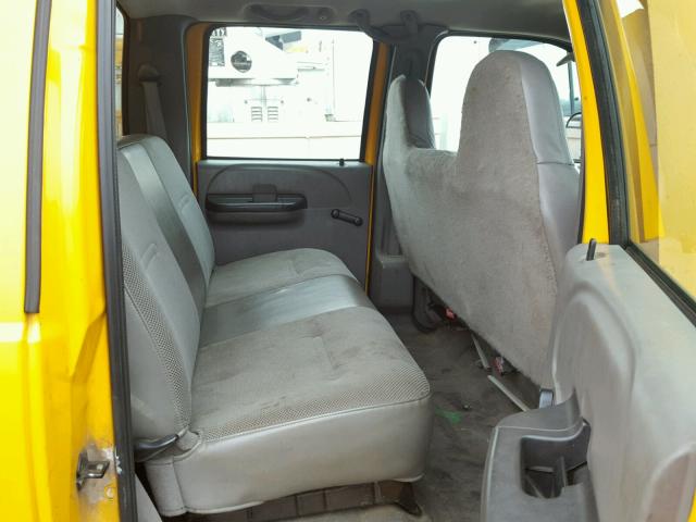 1FDXW46Y76EA29777 - 2006 FORD F450 SUPER YELLOW photo 6