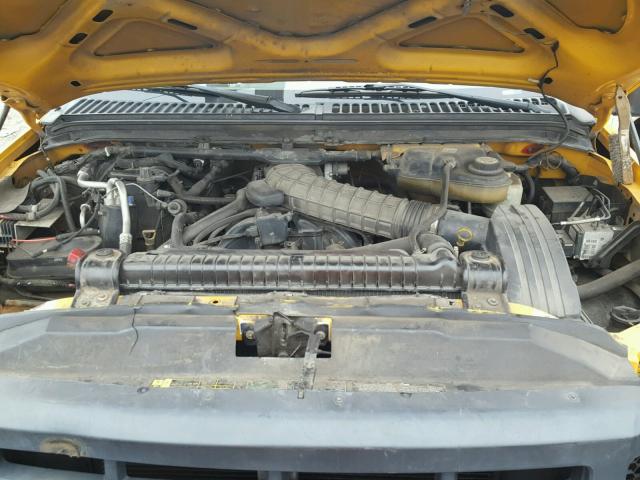 1FDXW46Y76EA29777 - 2006 FORD F450 SUPER YELLOW photo 7