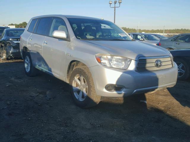 JTEEW41A392037141 - 2009 TOYOTA HIGHLANDER SILVER photo 1