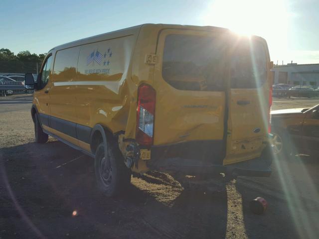 1FTBW2ZG8HKA28146 - 2017 FORD TRANSIT T- YELLOW photo 3