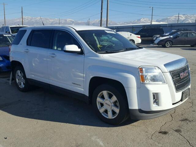 2GKFLREK4C6264435 - 2012 GMC TERRAIN SL WHITE photo 1