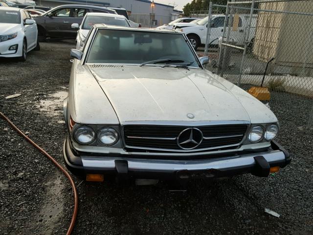 10704412021323 - 1974 MERCEDES-BENZ 450SL WHITE photo 9