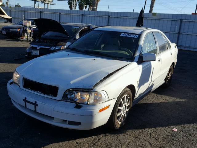 YV1VS27533F977691 - 2003 VOLVO S40 1.9T WHITE photo 2