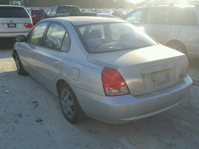 KMHDN46D65U927441 - 2005 HYUNDAI ELANTRA GL GRAY photo 3