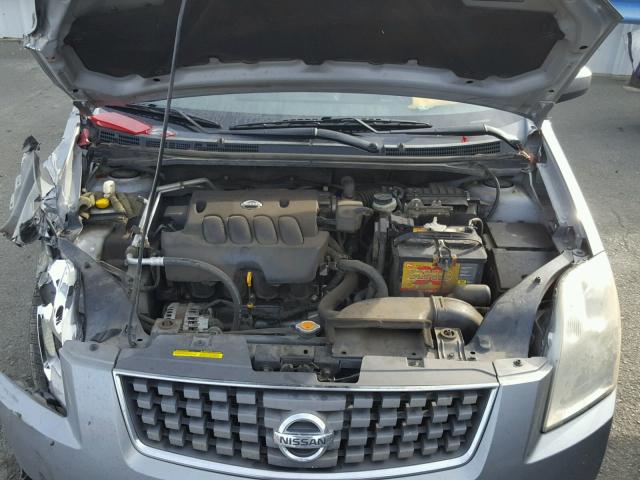 3N1AB61E37L637931 - 2007 NISSAN SENTRA 2.0 GRAY photo 7