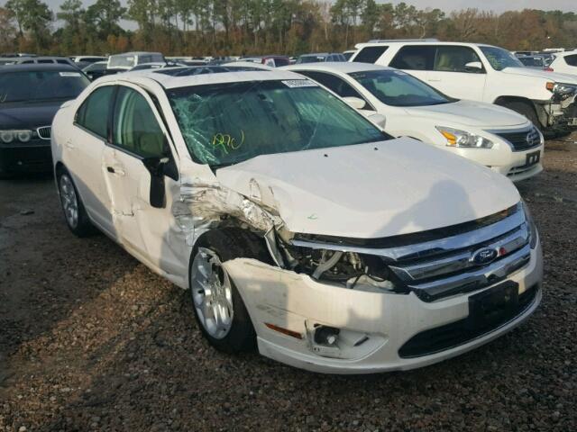 3FAHP0HA7BR318816 - 2011 FORD FUSION SE WHITE photo 1