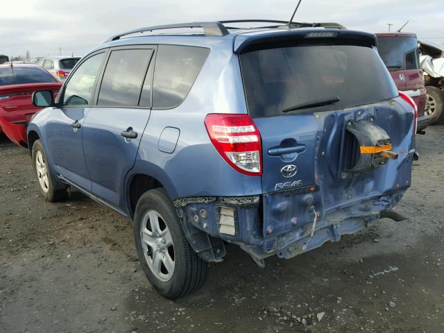 2T3BF4DV8BW137366 - 2011 TOYOTA RAV4 BLUE photo 3