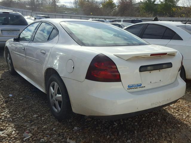 2G2WP552171224717 - 2007 PONTIAC GRAND PRIX WHITE photo 3