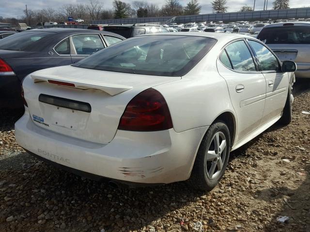 2G2WP552171224717 - 2007 PONTIAC GRAND PRIX WHITE photo 4