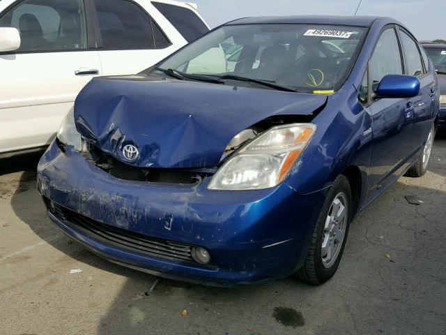 JTDKB20U587738686 - 2008 TOYOTA PRIUS BLUE photo 2