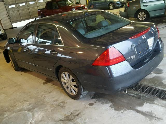 1HGCM66576A004882 - 2006 HONDA ACCORD EX BLUE photo 3