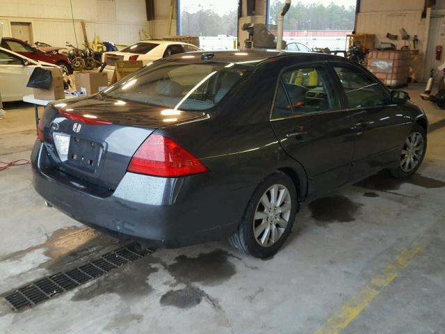 1HGCM66576A004882 - 2006 HONDA ACCORD EX BLUE photo 4