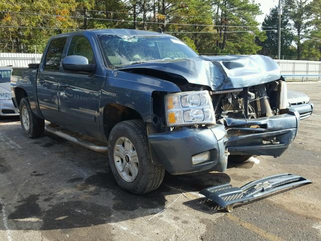 3GCEK23M49G233415 - 2009 CHEVROLET SILVERADO BLUE photo 1