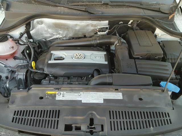 WVGAV7AX7FW608805 - 2015 VOLKSWAGEN TIGUAN S WHITE photo 7