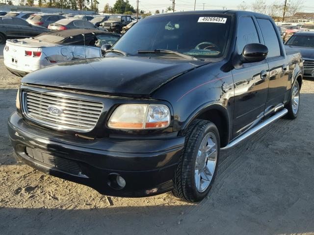 1FTRW07372KC22175 - 2002 FORD F150 SUPER BLACK photo 2