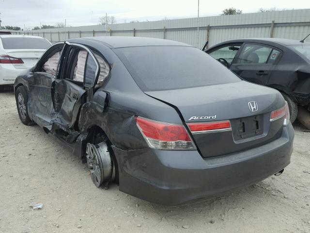 1HGCP2F48CA000388 - 2012 HONDA ACCORD LXP GRAY photo 3