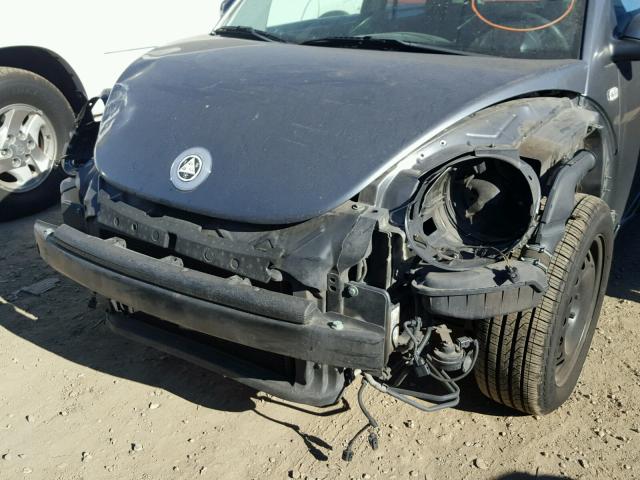 3VWCK21C12M443198 - 2002 VOLKSWAGEN NEW BEETLE 石墨色 照片 9