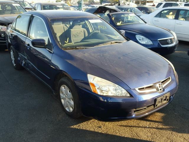 JHMCM56313C081902 - 2003 HONDA ACCORD LX BLUE photo 1