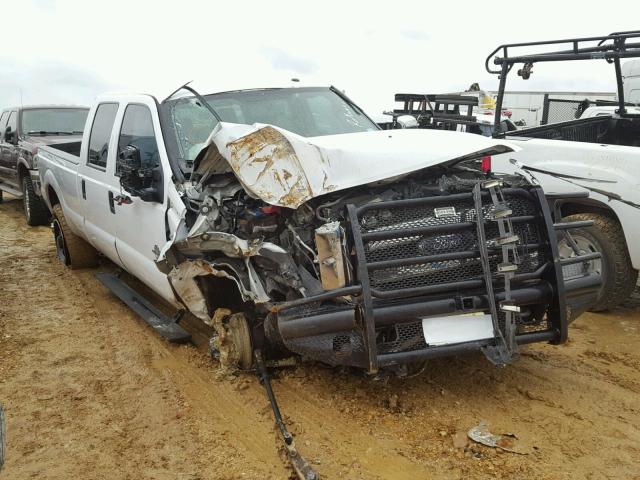 1FT8W3BT3EEA58575 - 2014 FORD F350 SUPER WHITE photo 1