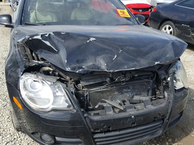 WVWDA71F57V004066 - 2007 VOLKSWAGEN EOS 2.0T S 黑色 照片 9