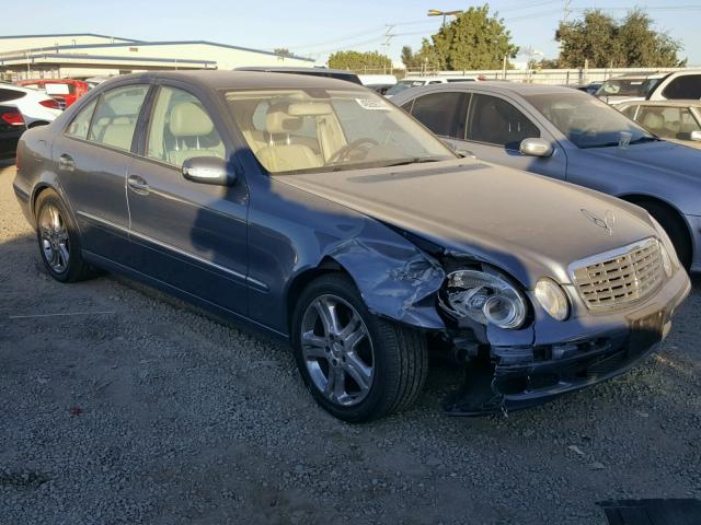 WDBUF56J76A891466 - 2006 MERCEDES-BENZ E 350 BLUE photo 1