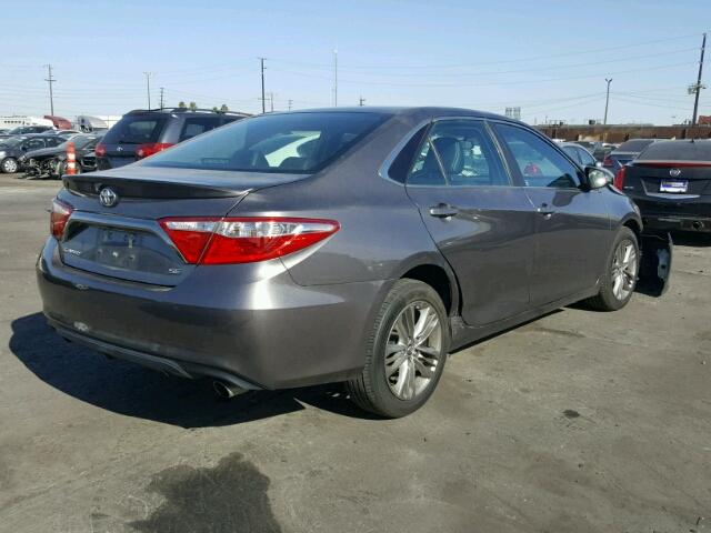 4T1BF1FK4FU934794 - 2015 TOYOTA CAMRY LE GRAY photo 4