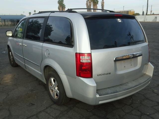 2D4RN5D1XAR202833 - 2010 DODGE GRAND CARA SILVER photo 3