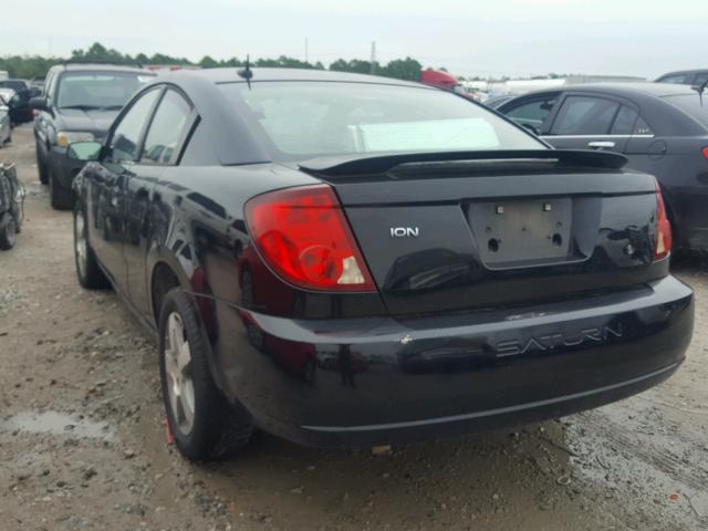 1G8AW15F36Z176318 - 2006 SATURN ION LEVEL BLACK photo 3