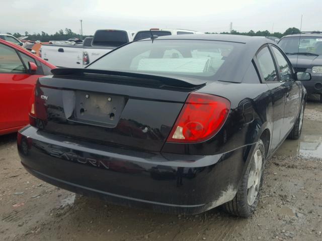 1G8AW15F36Z176318 - 2006 SATURN ION LEVEL BLACK photo 4