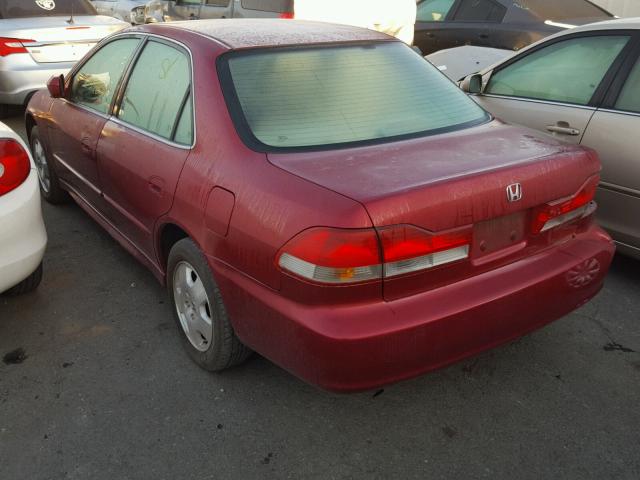 1HGCG16511A030316 - 2001 HONDA ACCORD EX MAROON photo 3