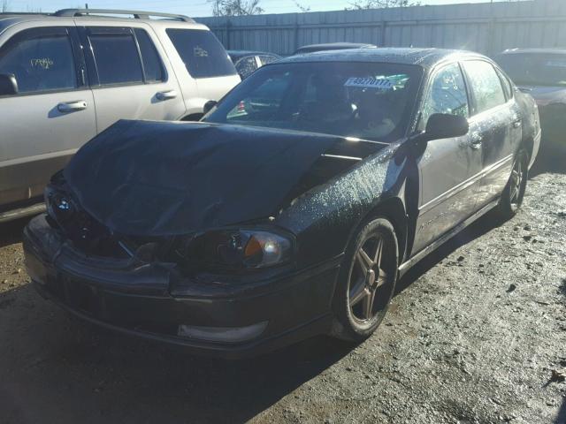 2G1WP551549213714 - 2004 CHEVROLET IMPALA SS BLACK photo 2