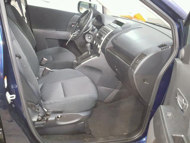 JM1CR29L590345369 - 2009 MAZDA 5 BLUE photo 5